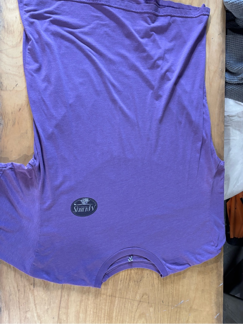 Purple Women's Short Sleeve Top